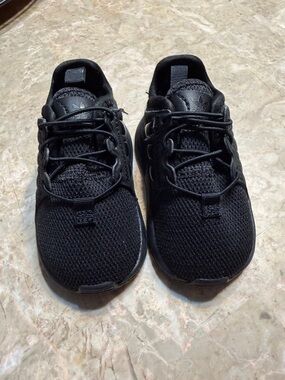 adidas Kids Black Knit Sneakers